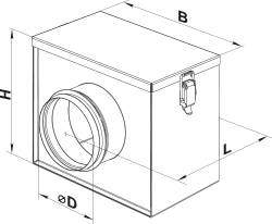 Вентс КГ 250 - Размеры