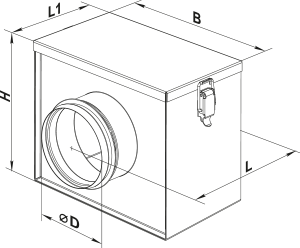Вентс ФБВ 200 - Размеры
