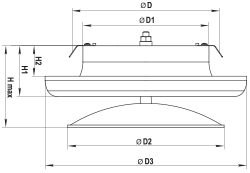 Вентс А 150 ПР - Размеры