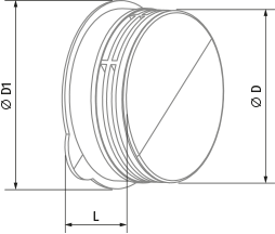 Вентс ФлексиВент 030290 - Размеры