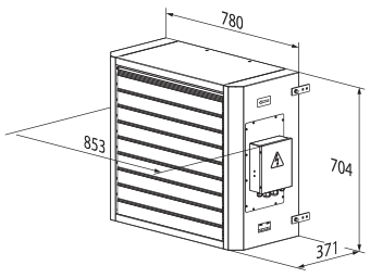 Вентс АОЕ 30 - Размеры