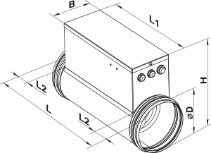Вентс НК 315-9,0-3 - Размеры