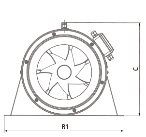 Вентс Primo EC 355 - Розміри