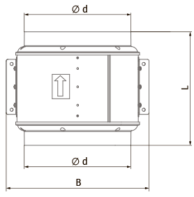 Вентс Primo EC 355 - Розміри