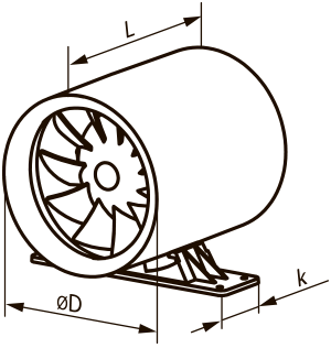 Вентс Квайтлайн 100 - Размеры
