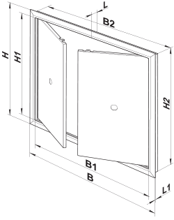 Вентс Д2 300x300 - Размеры