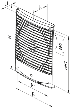 Вентс 100 М3 пресс - Размеры