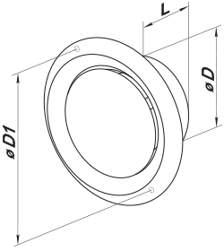 Вентс АМ 200 ВРФ Н - Размеры