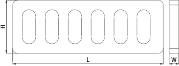 Вентс ФлексиВент 07300х100 - Размеры