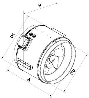 Вентс Буст 400 - Размеры