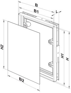 Вентс ДКП 300x300 - Размеры
