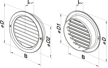 Вентс МВ 125 бВc - Размеры