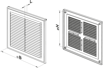 Вентс МВ 150 с - Размеры